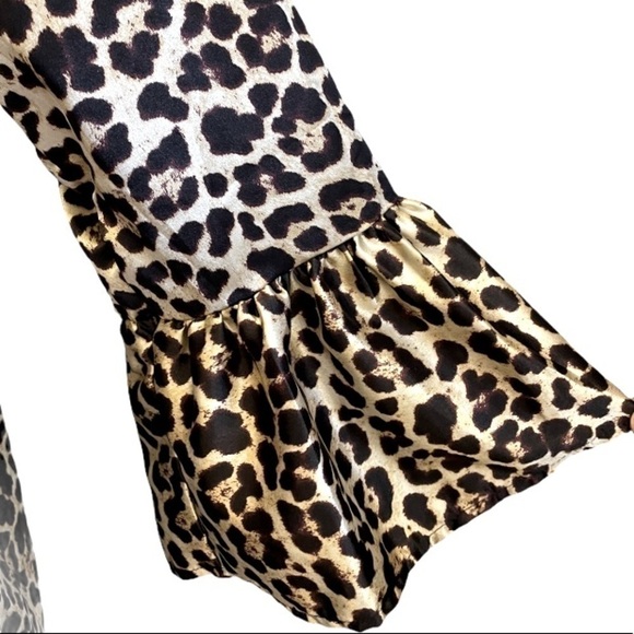 From PALMER cheetah print long sleeve pullover blouse - Picture 3 of 5